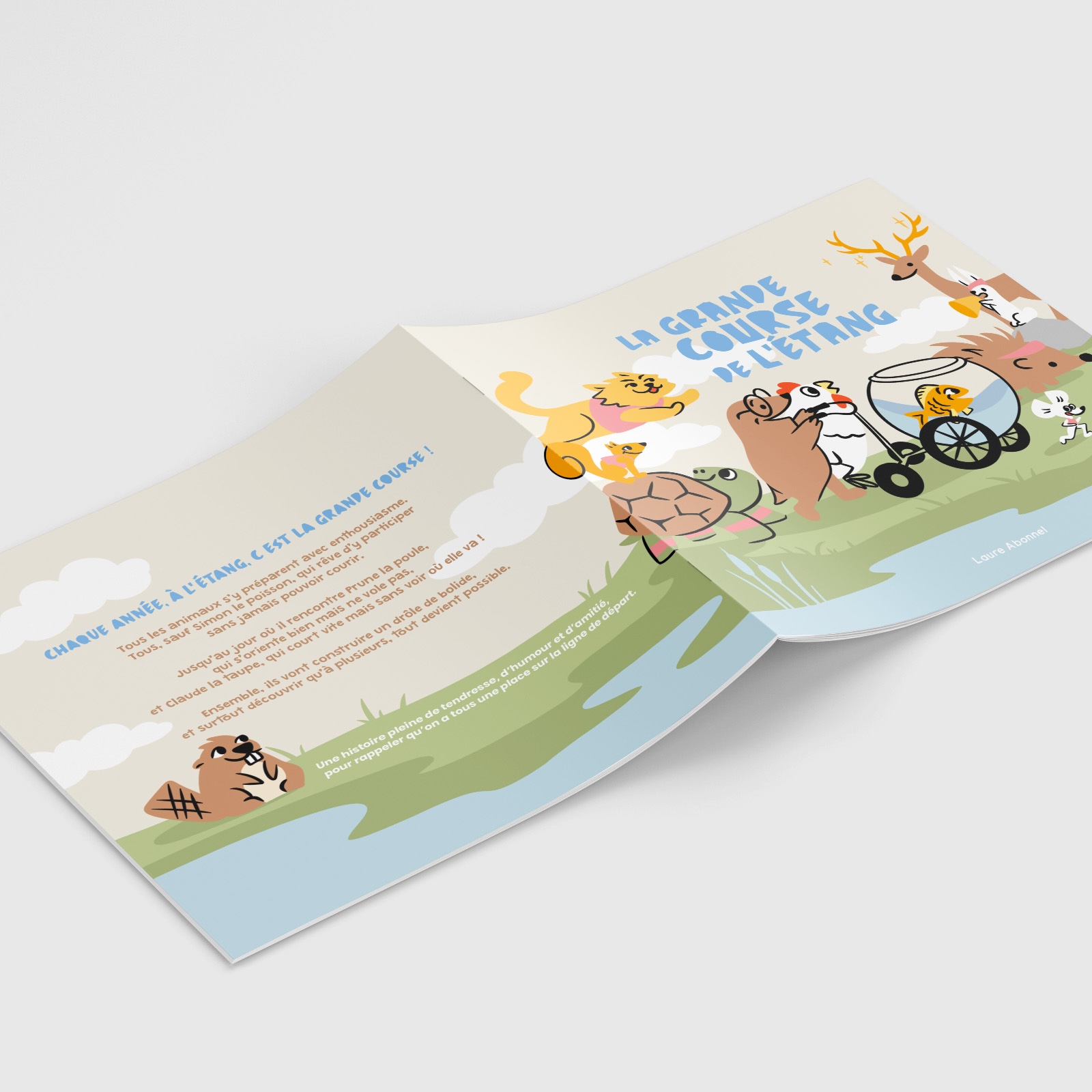 La Grande Course de l'Étang - Album jeunesse – Image 3
