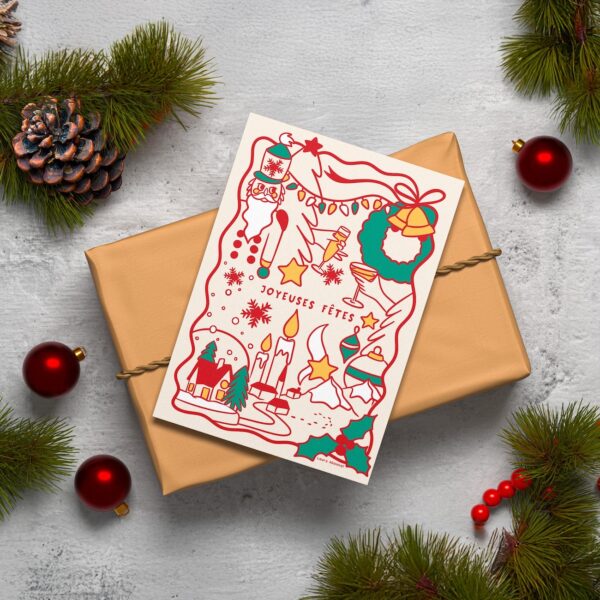 Celle qui accompagne un cadeau de Noël